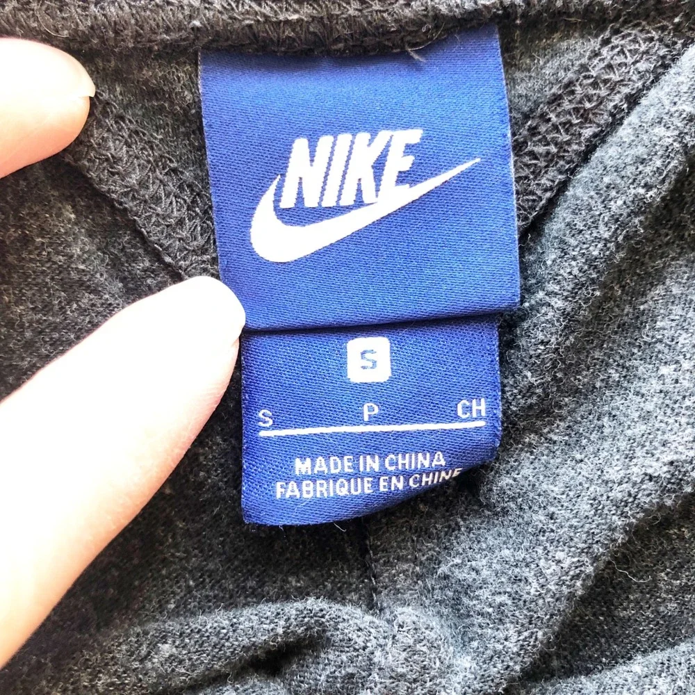 Nike Sweatpants Womens Small Vintage Nsw Joggers Pants Charcoal Gray Ankle